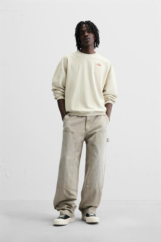 FADED CARPENTER POCKET TROUSERS