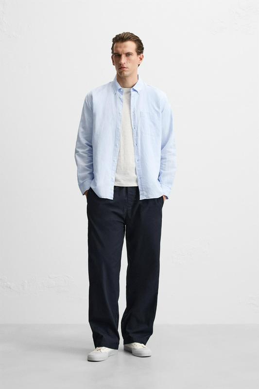 COTTON - LINEN SHIRT