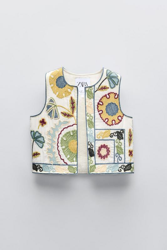 EMBROIDERED WAISTCOAT