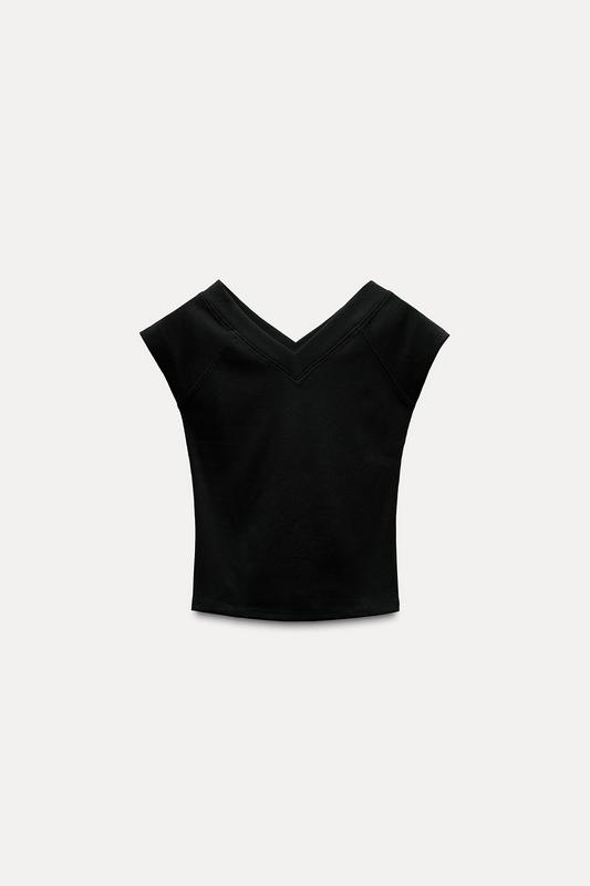 RIBBED T-SHIRT