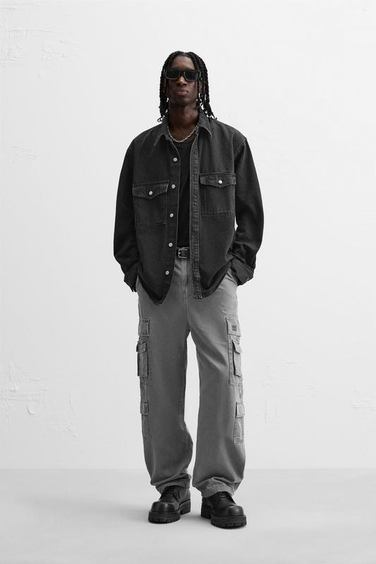 CARGO TROUSERS WITH POCKETS