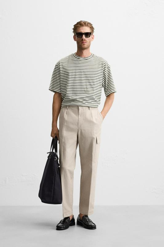 FADED CARGO TROUSERS