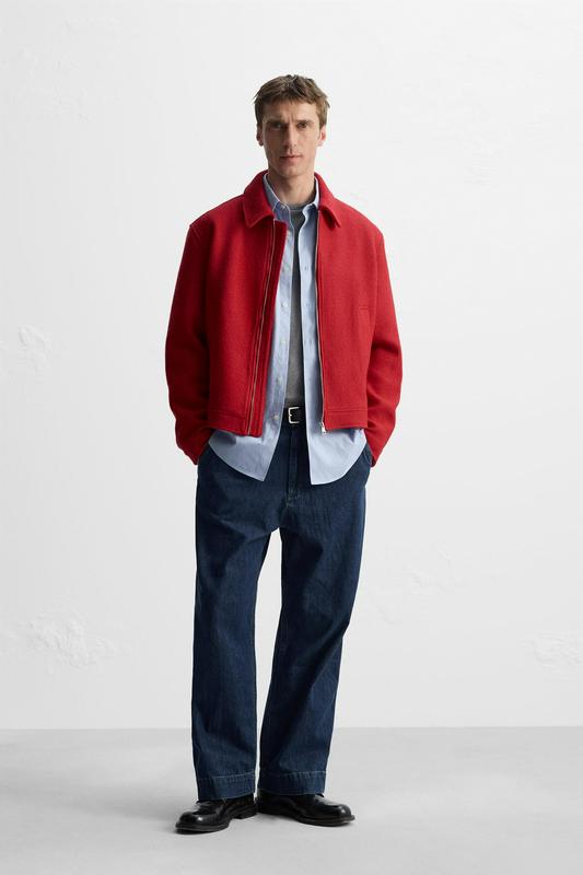 BOUCLÉ WOOL JACKET